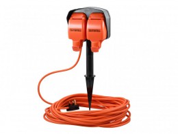 Faithfull Power Plus Outdoor Ground Spike Socket IP54 230V 15M 13A &pound;45.95